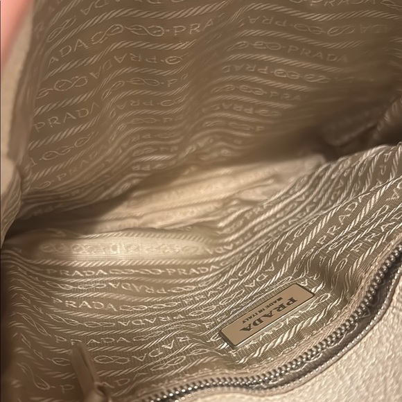 Authentic Prada Beige Tote Bag - Picture 3 of 6